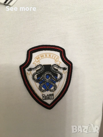 CAVALLI Class мъжка тениска в размер XL, снимка 2 - Блузи - 54015026