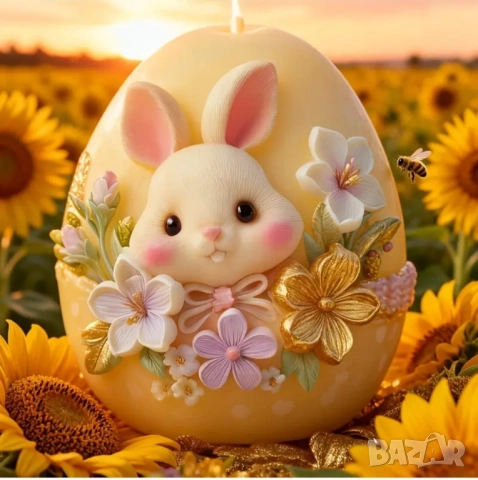 Молд яйце със зайче , снимка 6 - Форми - 53039874