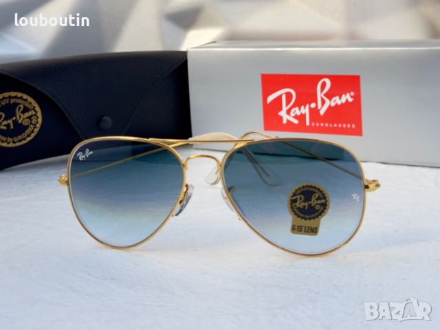 Ray-Ban RB3025 висок клас унисекс слънчеви очила Рей-Бан дамски мъжки минерално стъкло, снимка 5 - Слънчеви и диоптрични очила - 45276651