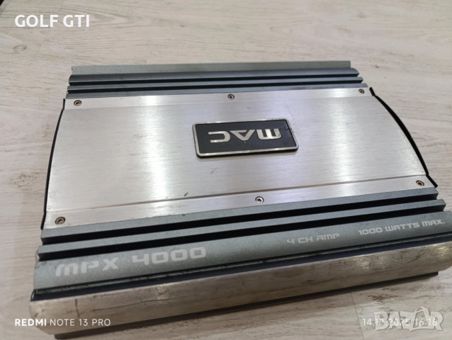 Автоусилвател Mac Audio MPX 4000