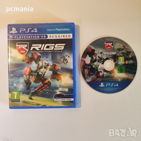 RIGS Mechanized Combat League VR за Playstation 4 PS4 ПС4, снимка 1 - Игри за PlayStation - 45998299