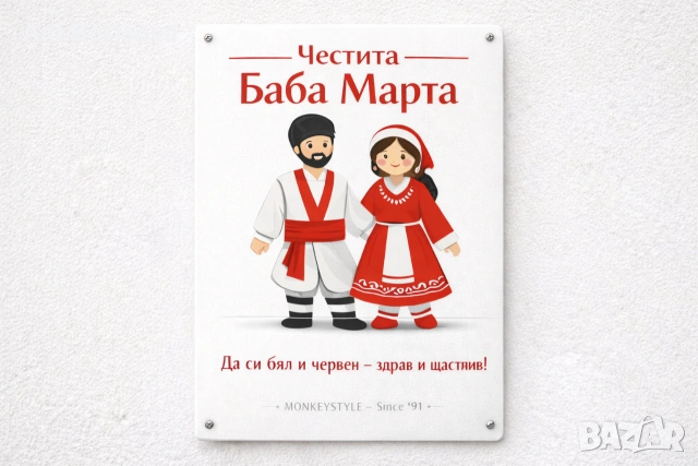 Комплект за Баба Марта – готов подарък с послание, снимка 5 - Други - 53570484