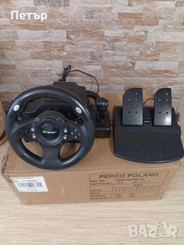 Волан с педали, снимка 5 - Джойстици и геймпадове - 53795481