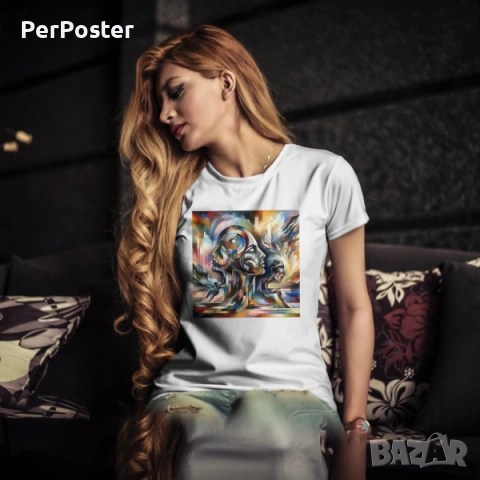 Дамска тениска Abstract 2