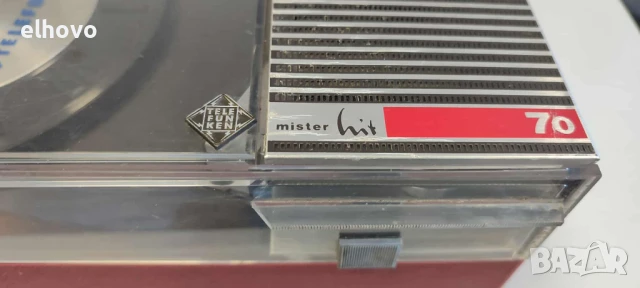 Грамофон Telefunken mister hit 70, снимка 4 - Грамофони - 51012739