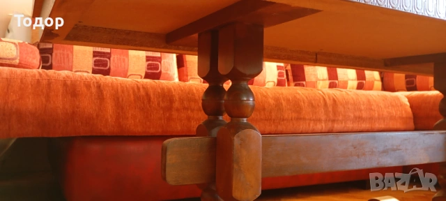 Масивна ретро холна маса, снимка 5 - Маси - 53649525