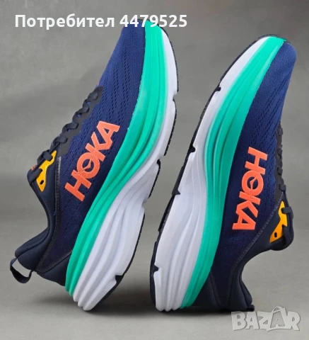 Нови мъжки маратонки Hoka Bondi 8 налични 41 и 42, снимка 3 - Маратонки - 51004640