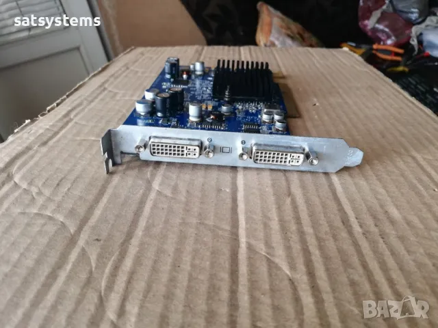 Видео карта ATI Radeon 9650 Apple PowerMac G5 256MB AGP, снимка 2 - Видеокарти - 47464777