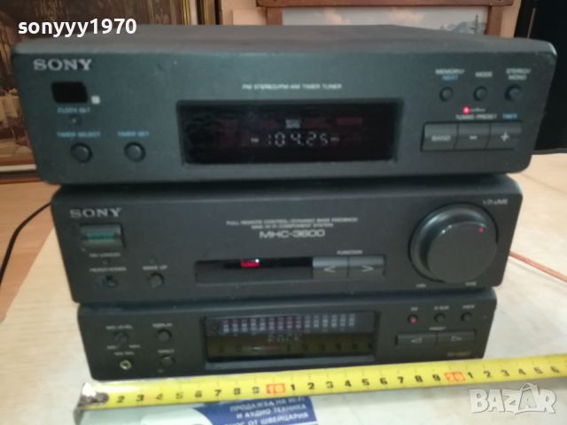 SONY TUNER+AMPLIFIER-MADE IN JAPAN-ВНОС SWISS 3005241402, снимка 2 - Ресийвъри, усилватели, смесителни пултове - 45977710