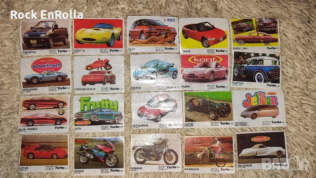 TURBO картинки, непълни серии ! , снимка 3 - Колекции - 53931079