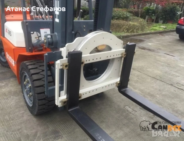 Ротатор за мотокар (обръщач на вилиците за мотокар) на най-добри цени