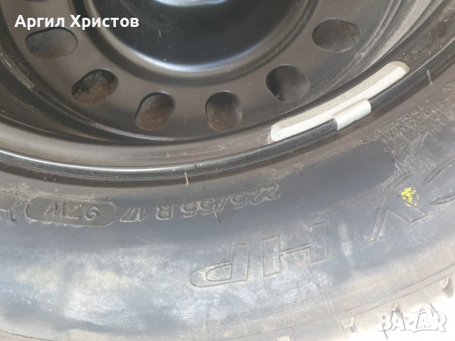 Резервна гума Ситроен С5 с джанта 225/55/17 5х108, снимка 2 - Гуми и джанти - 51138809