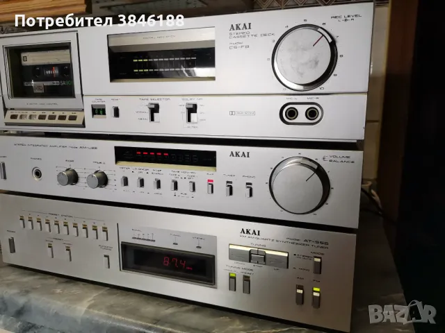 Akai CS-F9,Akai AM-U22,AKAI AT-S55, снимка 9 - Аудиосистеми - 47296755