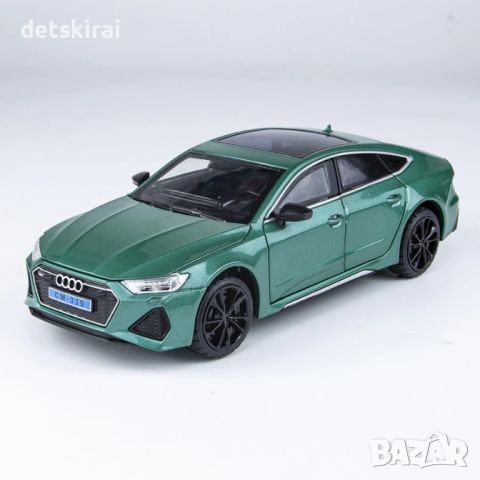 Метална макетна кола AUDI RS7 1:24, снимка 7 - Коли, камиони, мотори, писти - 45565671