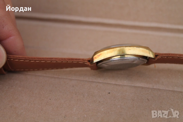 Швейцарски мъжки часовник ''Le Gran Superautomatic'' /17 камъка механизъм ета 1906/, снимка 10 - Мъжки - 53444732