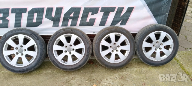Джанти с гуми 5x112 16, снимка 2 - Гуми и джанти - 52674604