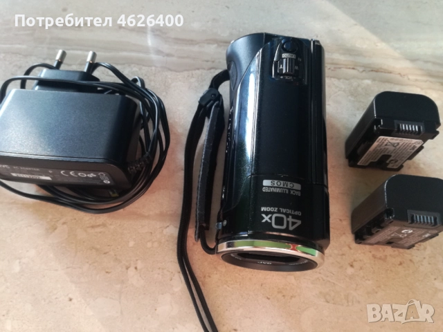 Продавам FULL HD камера JVC със 2бр.батерий и чантичка SONY, снимка 3 - Камери - 52108924