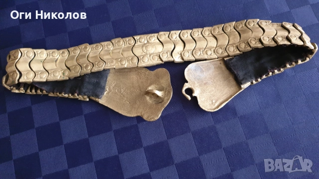 Фолклорен дамски колан, снимка 6 - Антикварни и старинни предмети - 51627700