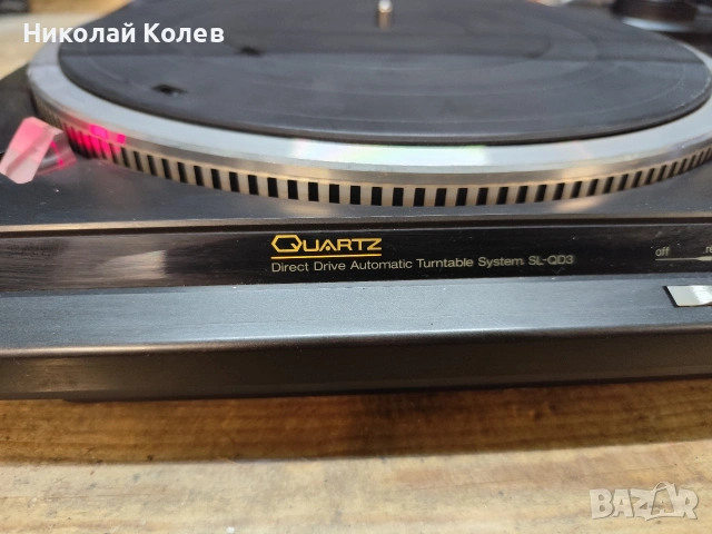 грамофон Technics SL-QD3, снимка 3 - Грамофони - 53936665