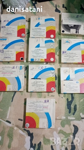 Магнетофонни ролки/ленти-10 бр.