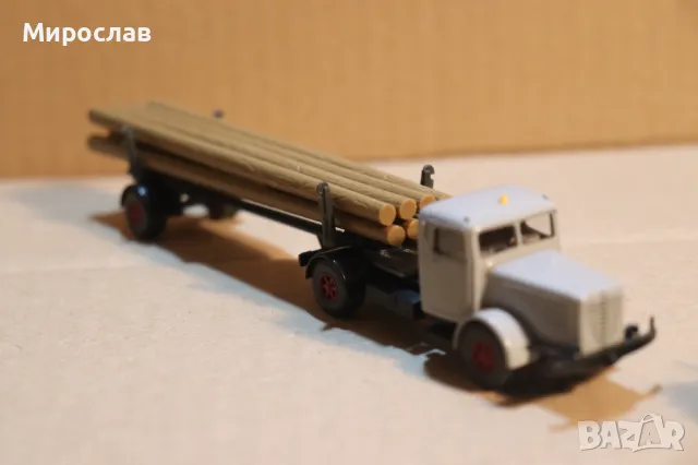 WIKING 1:87 H0 BUSSING?? КОЛИЧКА МОДЕЛ КАМИОН ТИР, снимка 5 - Колекции - 49742435