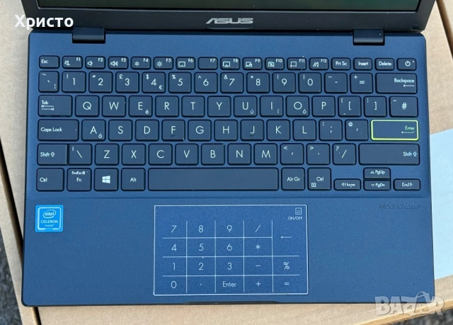 Компактен лаптоп ASUS E210MA, 4GB RAM, 64GB, 11.6” , снимка 3 - Лаптопи за работа - 53887701