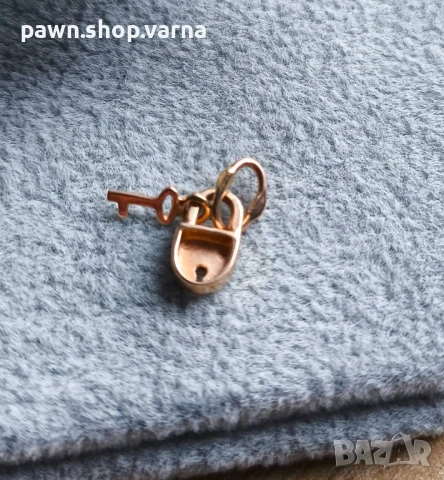 Златна висулка – 585, класическа елегантност в малък детайл!, снимка 2 - Колиета, медальони, синджири - 50858297