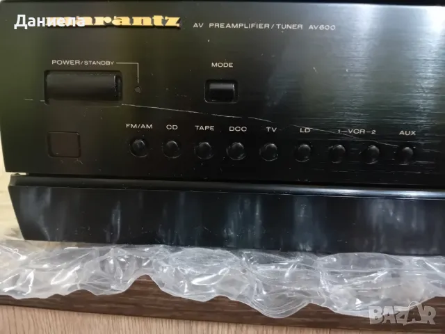 Предусилвател Marantz AV600 , снимка 5 - Ресийвъри, усилватели, смесителни пултове - 48028332