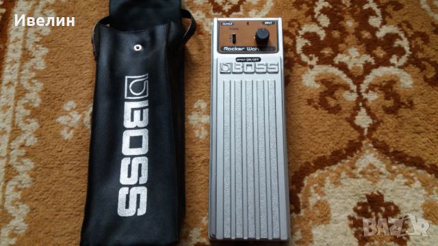 Ефект BOSS Rocker Wah PW-1 Japan, снимка 1 - Китари - 46460768