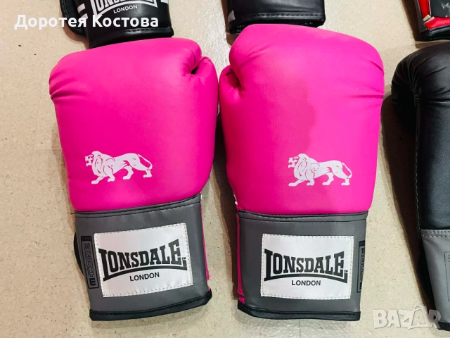 LONSDALE боксови ръкавици от Англия, 4 чифта , снимка 8 - Бокс - 52839652