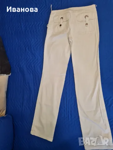 Панталон Кенсол в бяло, размер 44 БГ номерация, снимка 2 - Панталони - 50231280