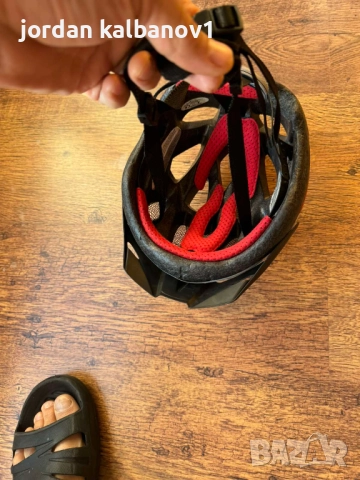 Червено бяла каска за велосипед или други спортове само за 10лв., снимка 4 - Спортна екипировка - 52531614