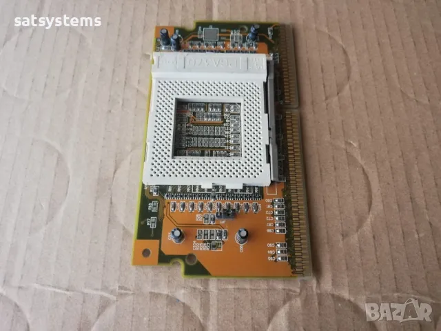 CPU Adapter Card Acorp REV 1.0 Socket 370, снимка 8 - Други - 47932591