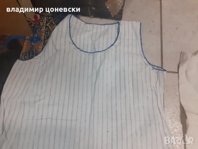 Стари капански тъкани сукмани,нощници, снимка 3 - Антикварни и старинни предмети - 49281963