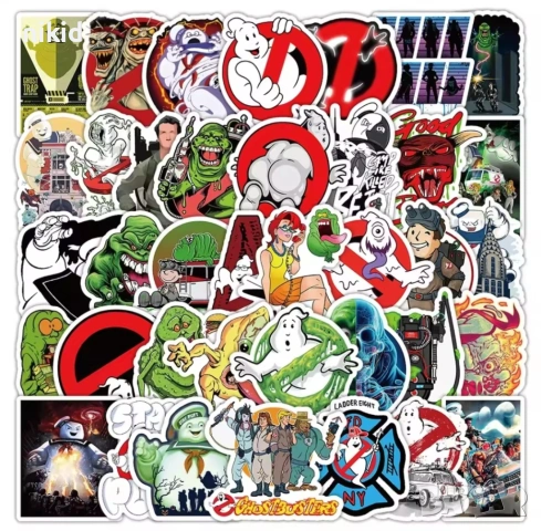 53 Ловци на духове Ghostbusters самозалепващи лепенки стикери украса картонена торта ръчна изработка