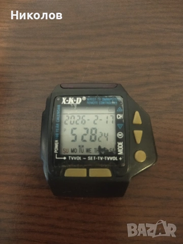 Продвам часовник/дистанционно за телевизор X.K.D. 2000