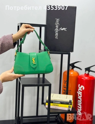  Дамски чанти Saint Laurent, снимка 7 - Чанти - 53702338