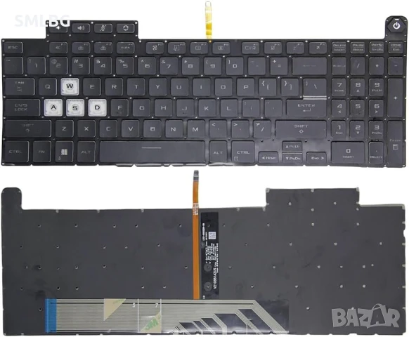 Клавиатура за ASUS TUF Gaming F15 FX507ZR FA507 FA507R FX707 FX517 GA507