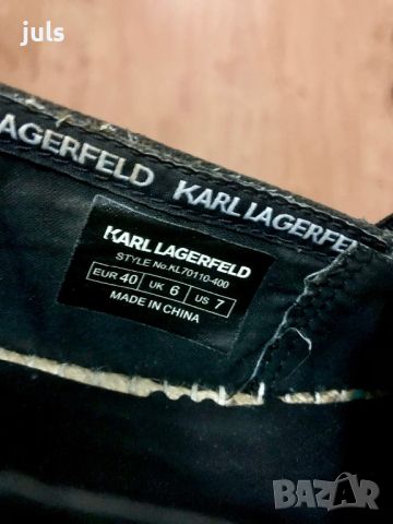 Karl Lagerfeld, 40 номер, оригинални еспадрили, снимка 5 - Дамски ежедневни обувки - 45082698