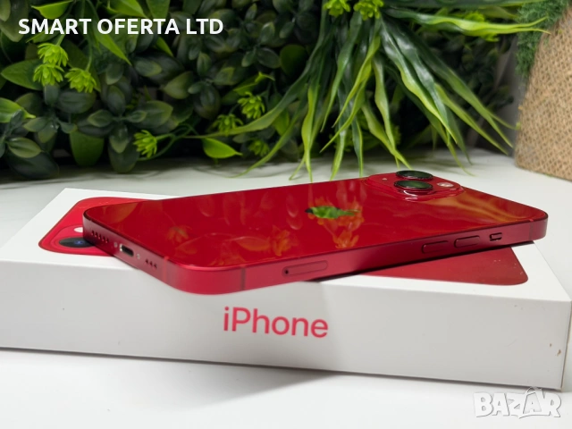 ! ТоП ! iPhone 13 128GB 100% батерия Red Гаранция 39722, снимка 4 - Apple iPhone - 54272030