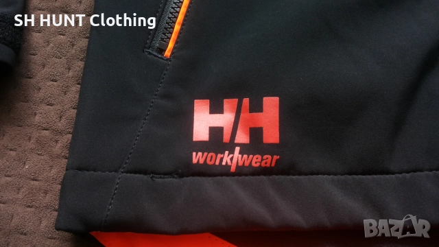 HELLY HANSEN 74140 Chelsea Evolution Hood Softshell Work Jacket размер S работно яке W4-565, снимка 8 - Якета - 52067918