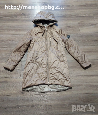 Стилно пролетно яке - бежово, снимка 2 - Якета - 53772136