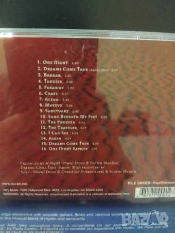 Aurah ‎– Songs Of The Alchemist - оригинален диск музика, снимка 2 - CD дискове - 51762719