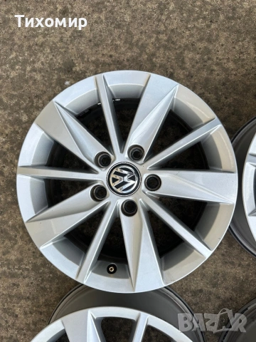 Алуминиеви джанти 5х112-15цола, снимка 2 - Гуми и джанти - 54160832