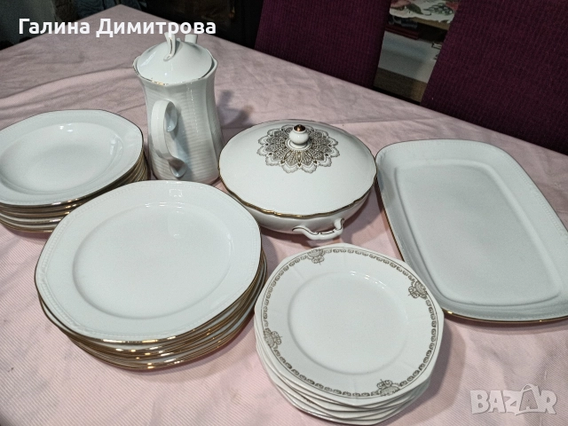 Баварски сервиз в снежно бяло , снимка 13 - Сервизи - 52569125
