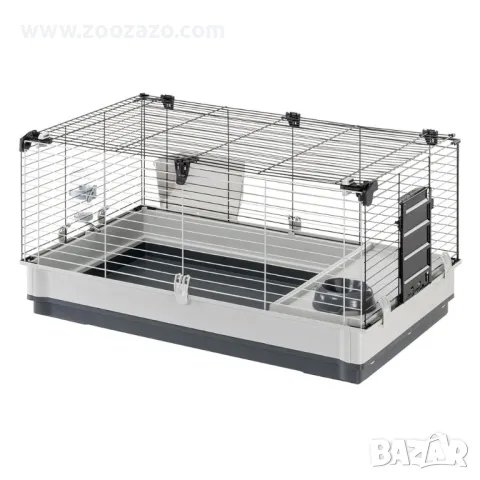Клетка с пълно оборудване за мини зайчета - 100 / 60 / 50 cм. - Ferplast - Модел: 57070517