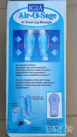 Лимфопреса / въздушен масажор за крака / лимфотрон / , снимка 9 - Масажори - 51305997