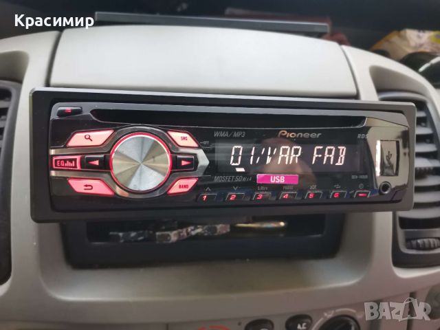 CD плеър Pioneer DEH-140UB, снимка 1 - Аксесоари и консумативи - 46653890