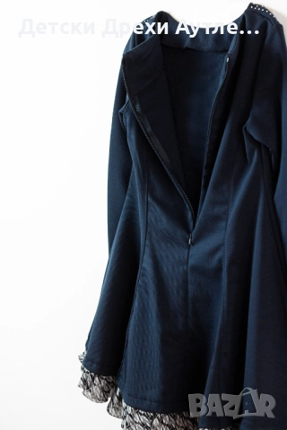 Нови рокли за момичета с дълъг ръкав и блестящи камъни. 104-134, снимка 9 - Детски рокли и поли - 51938476