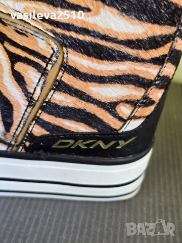 DKNY оригинални дамски кецове на платформа , снимка 9 - Кецове - 53892217